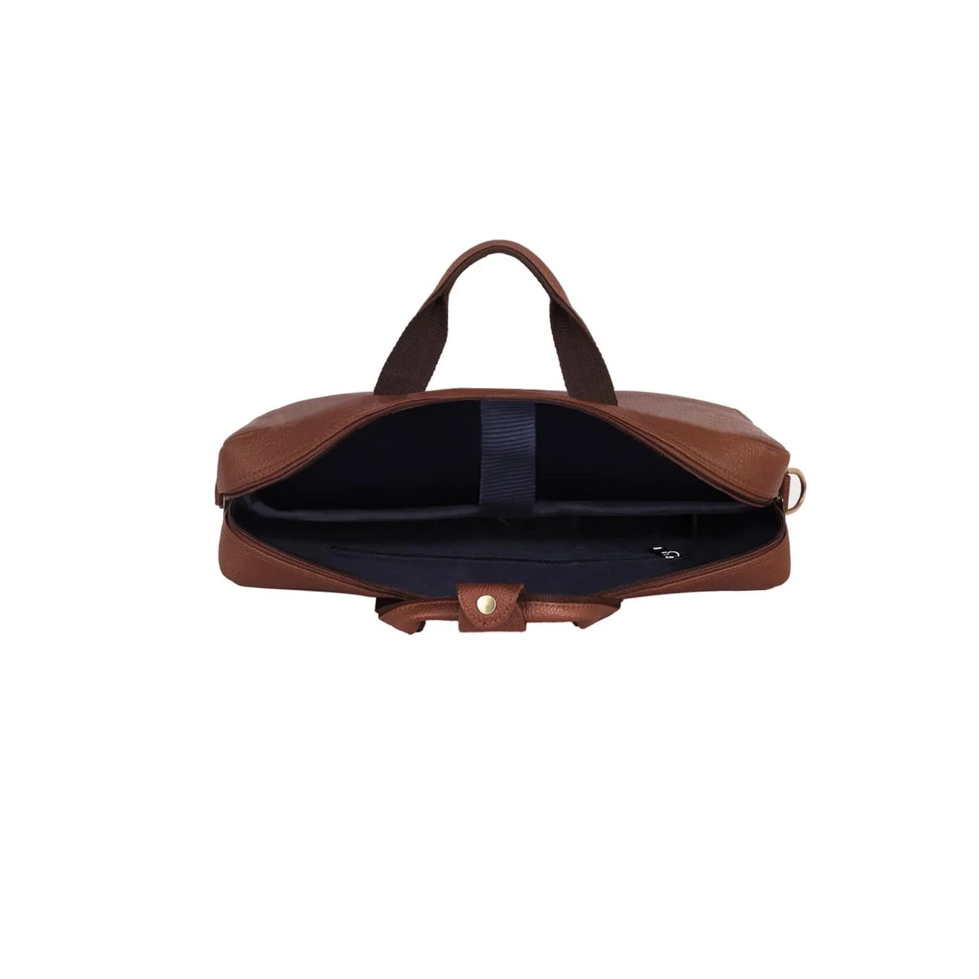 BELGRAVIA Leather Laptop Messenger Bag for Men - WILDHORN