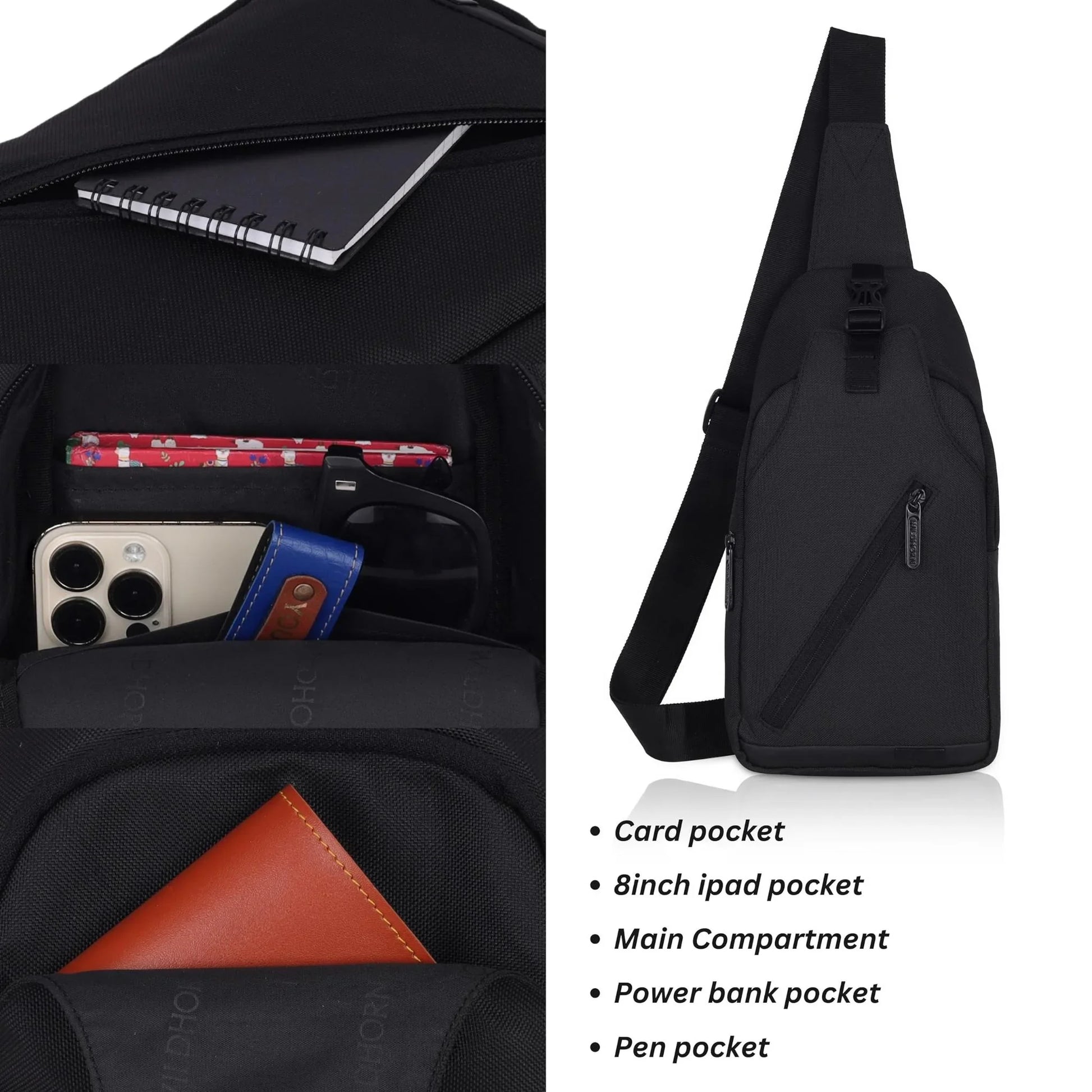 BENDIGO Crossbody Shoulder Chest Bag for Men & Women - WILDHORN