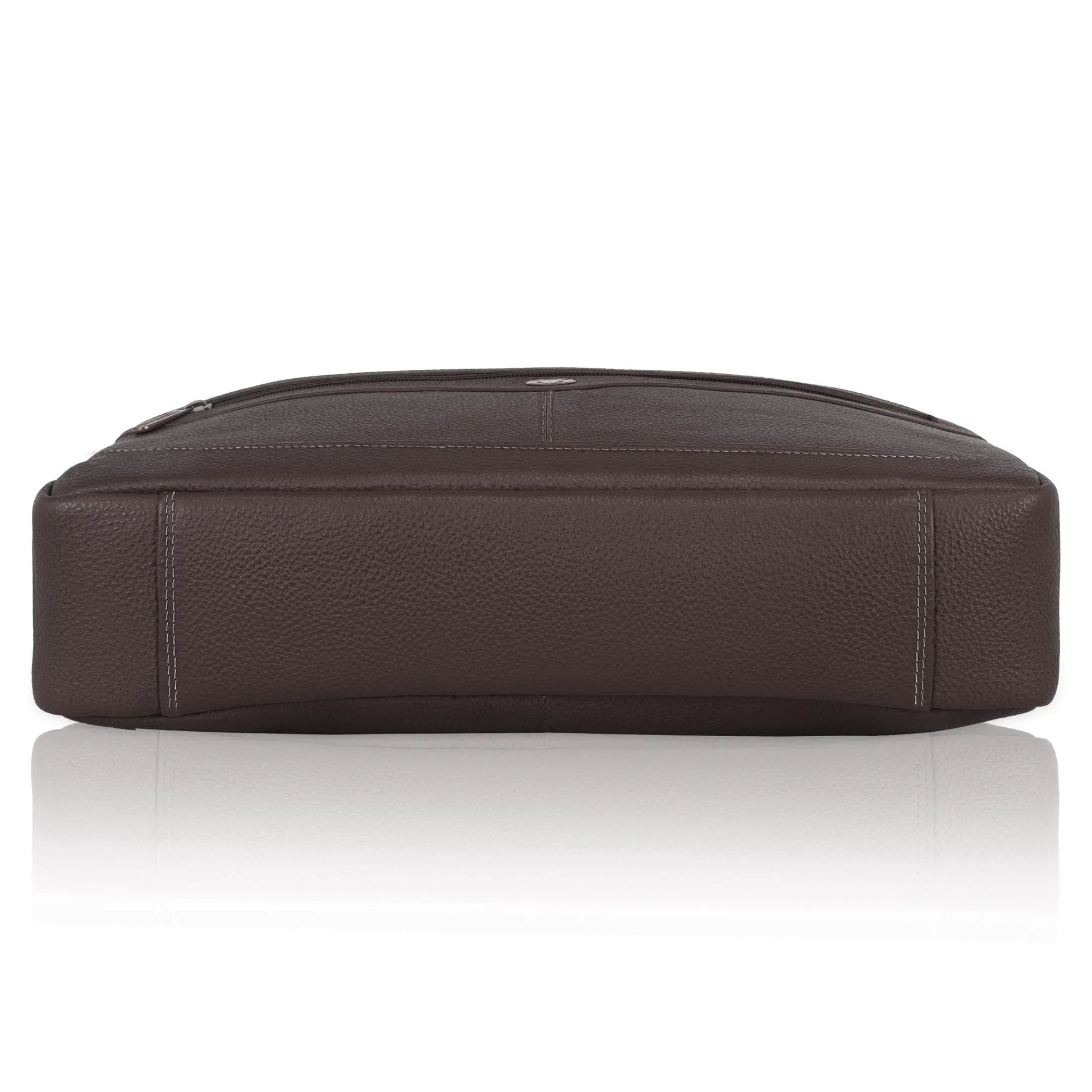 BEXLEY Leather Laptop Messenger Bag for Men - WILDHORN