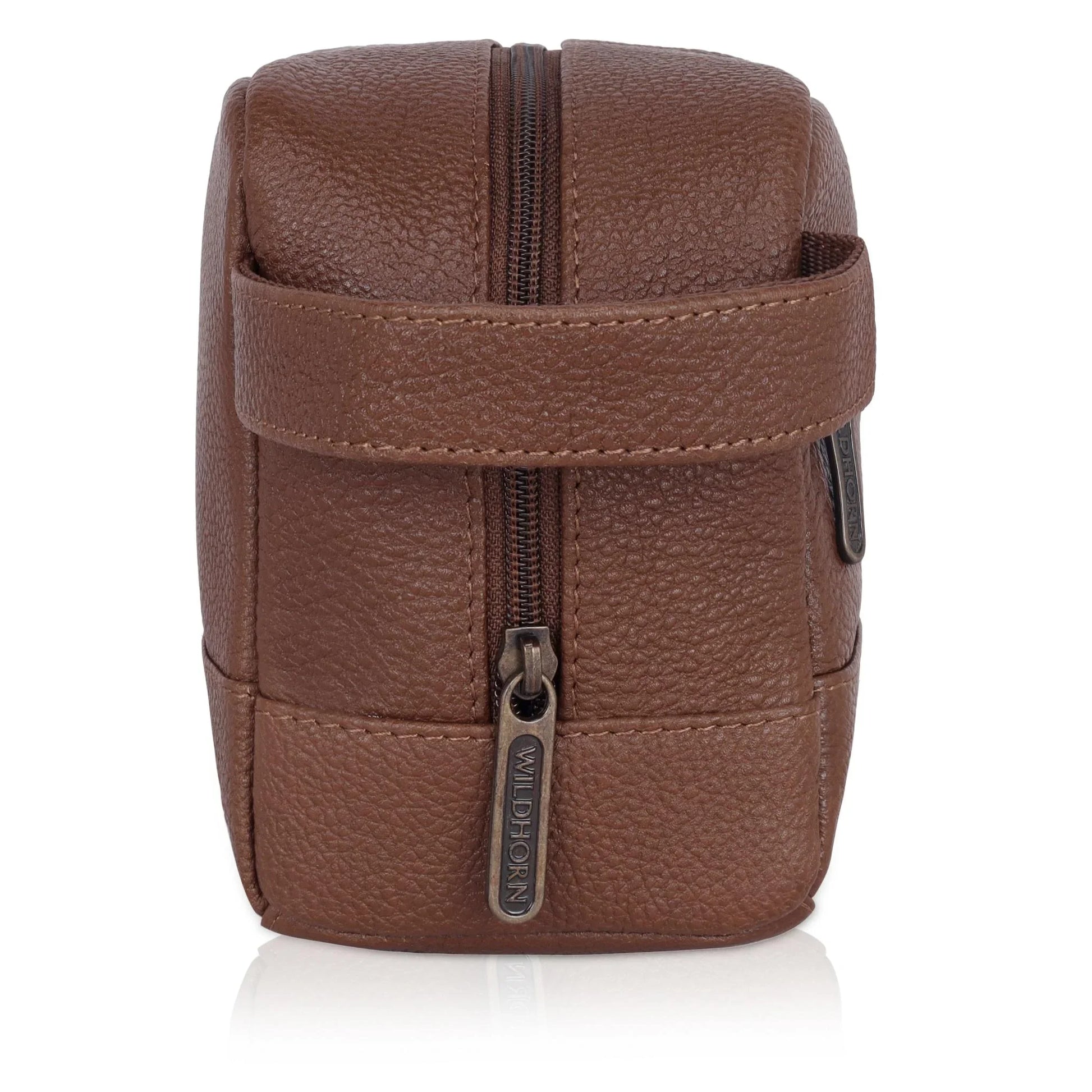 BONAVISTA Leather Toiletry Bag For Men & Women - WILDHORN