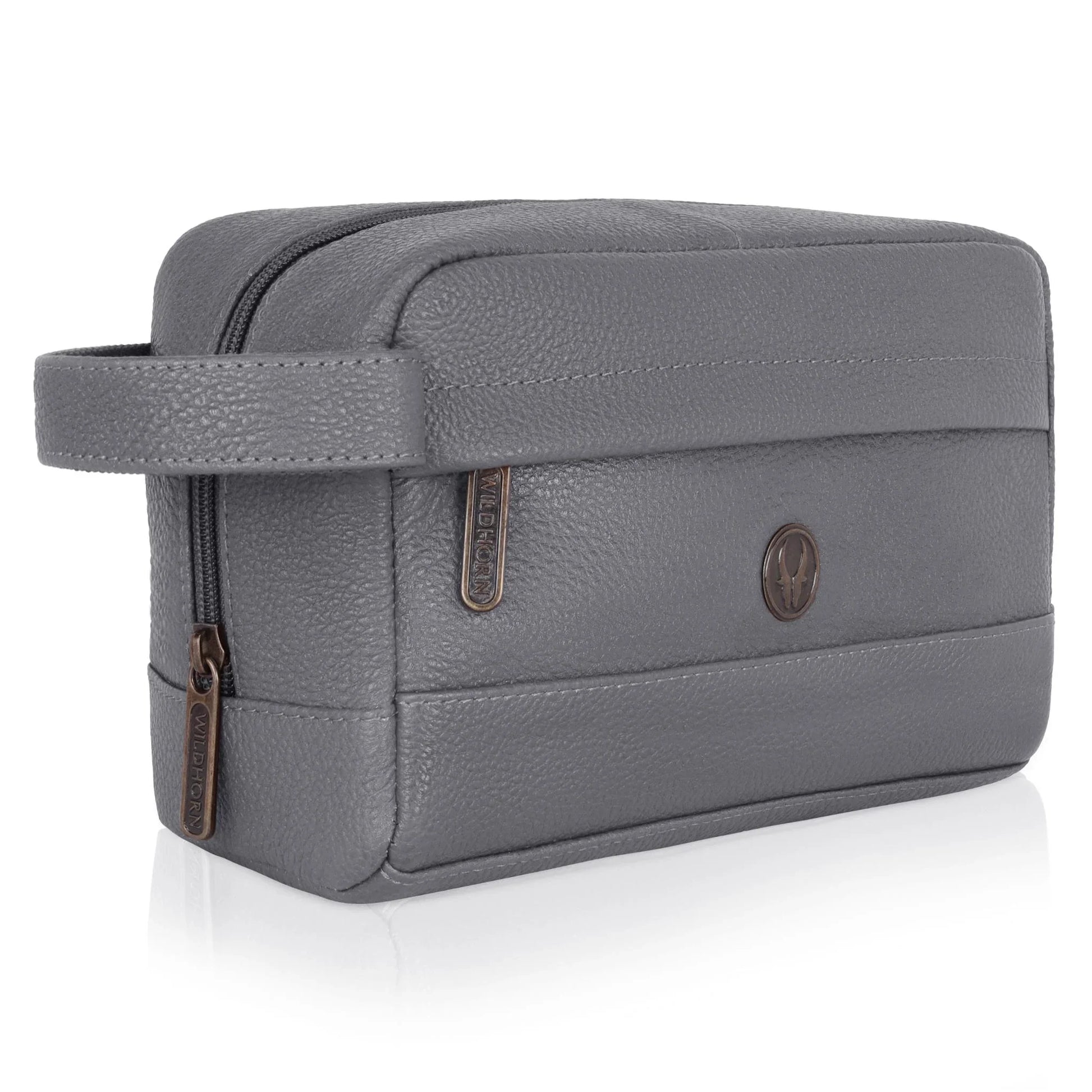 BONAVISTA Leather Toiletry Bag For Men & Women - WILDHORN
