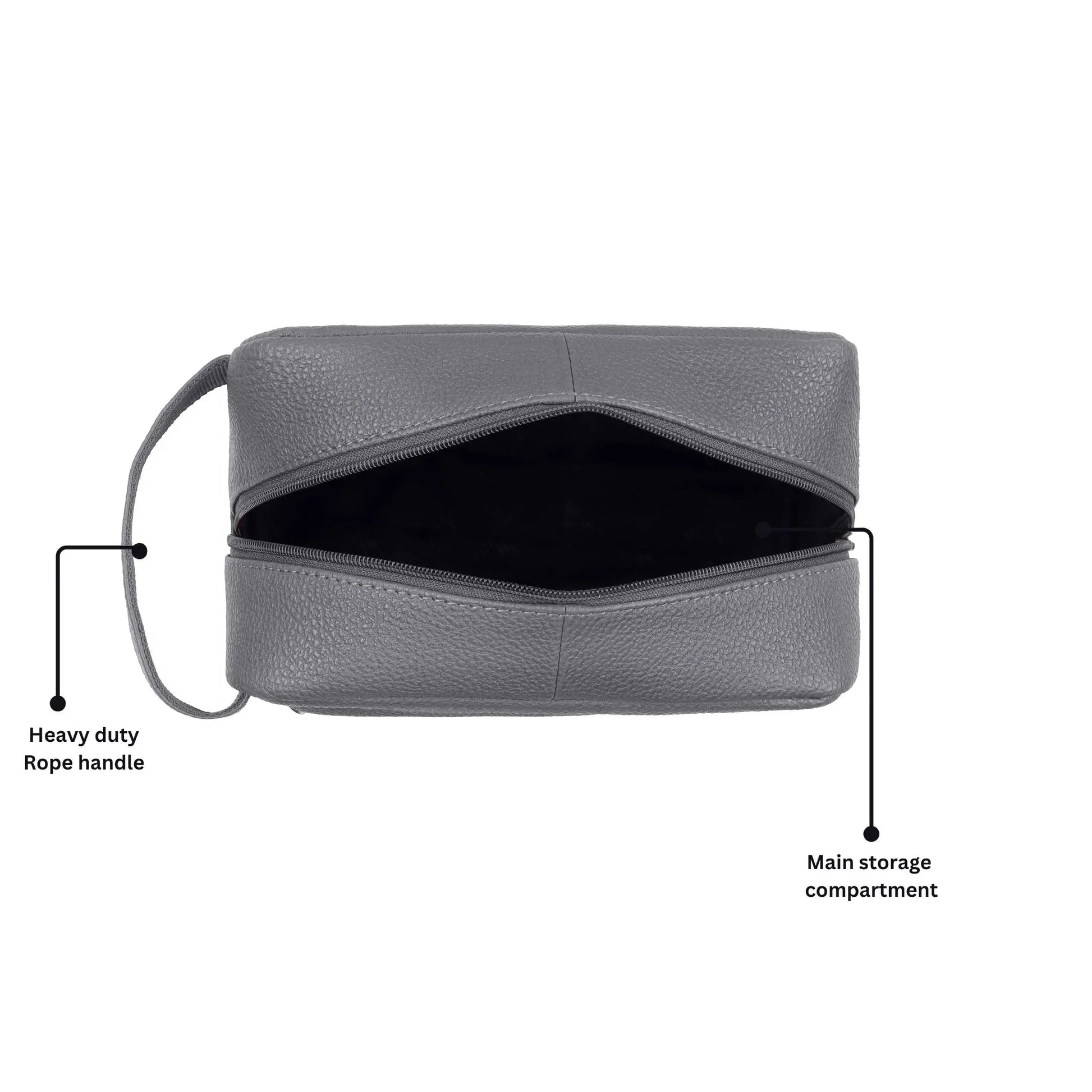 BONAVISTA Leather Toiletry Bag For Men & Women - WILDHORN