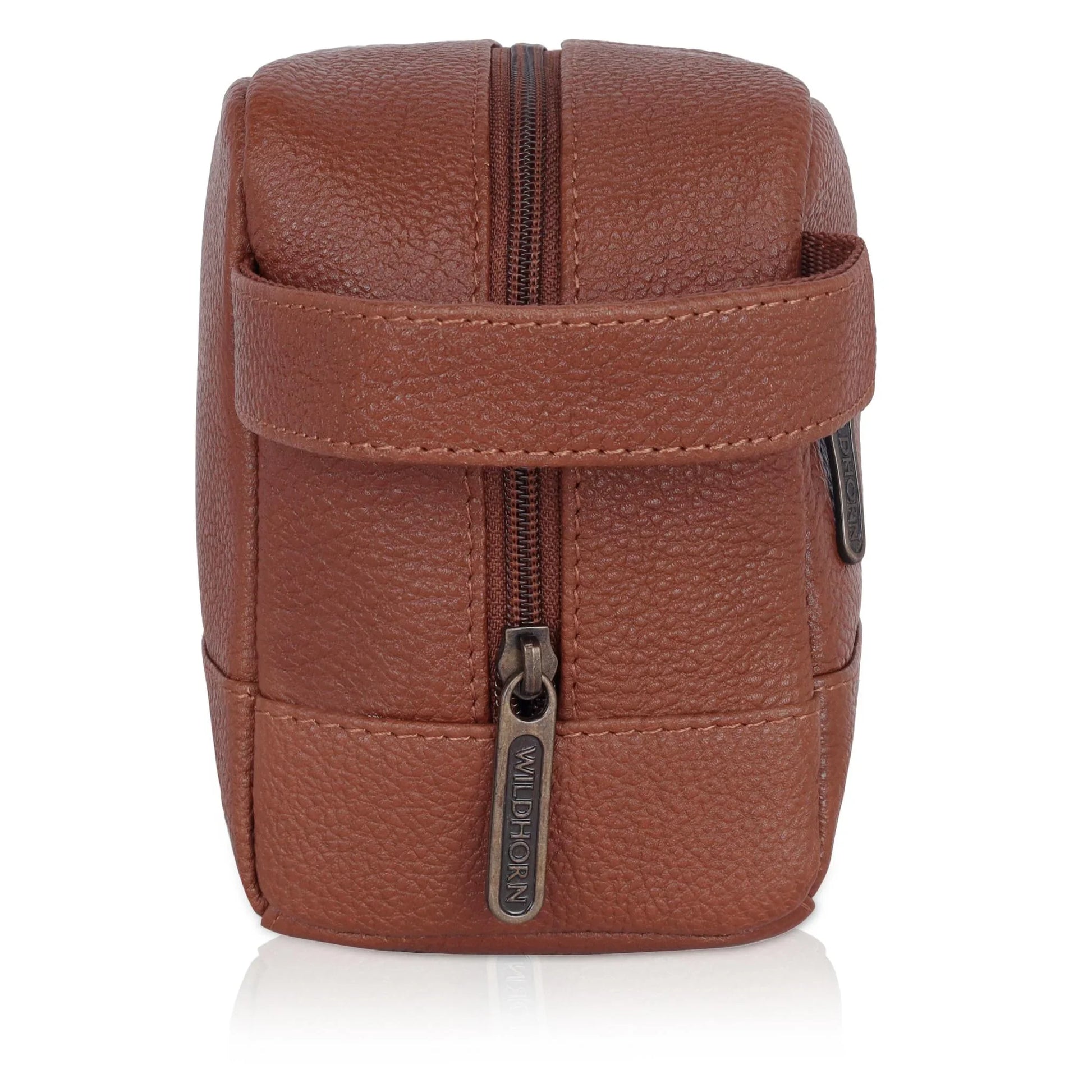 BONAVISTA Leather Toiletry Bag For Men & Women - WILDHORN