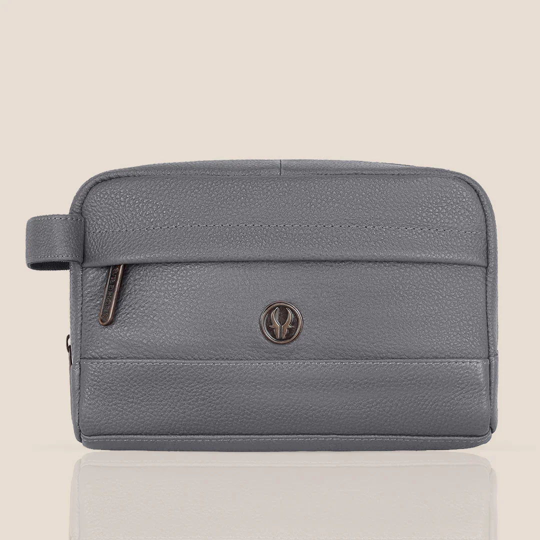 BONAVISTA Leather Toiletry Bag For Men & Women - WILDHORN