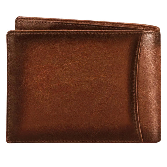 BOSTON RFID Protected Leather Wallet for Men - WILDHORN