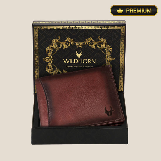 BOSTON RFID Protected Leather Wallet for Men - WILDHORN