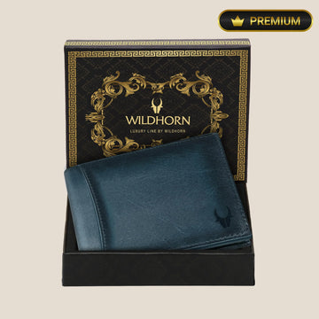 BOSTON RFID Protected Leather Wallet for Men - WILDHORN