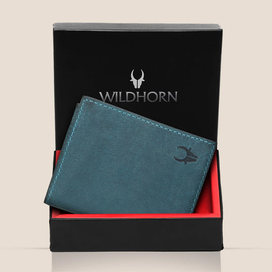 BRUCE RFID Protected Leather Wallet for Men - WILDHORN