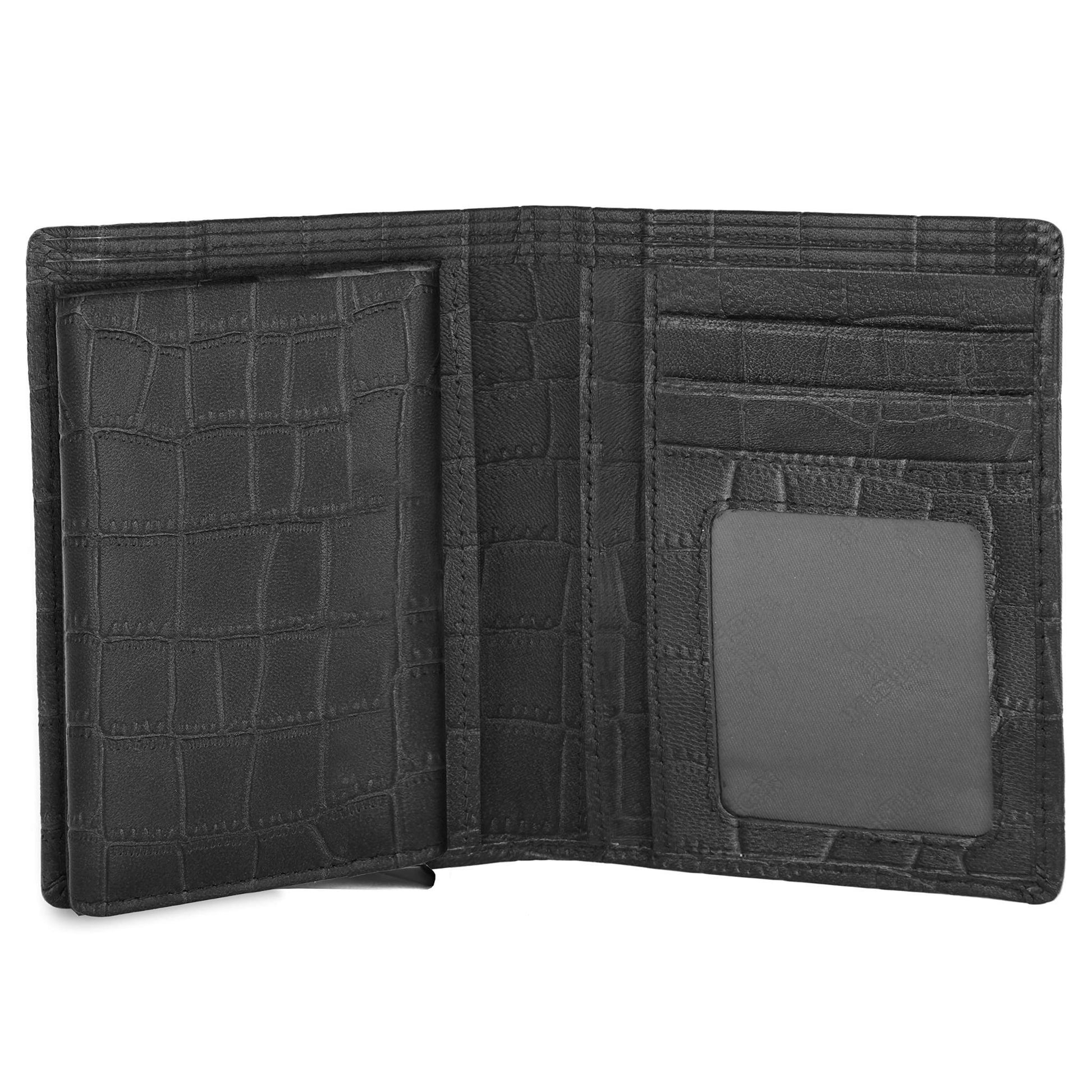 BRUCE RFID Protected Leather Wallet for Men - WILDHORN