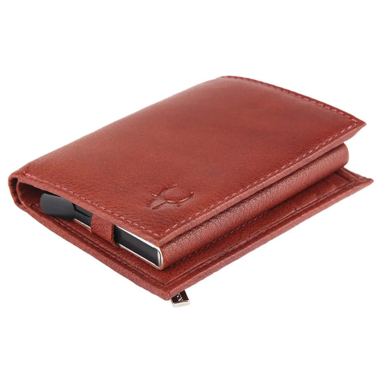 BRUCE RFID Protected Leather Wallet for Men - WILDHORN
