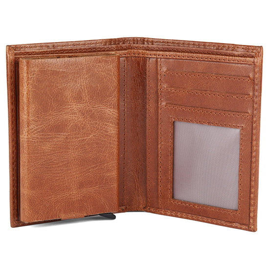 BRUCE RFID Protected Leather Wallet for Men - WILDHORN