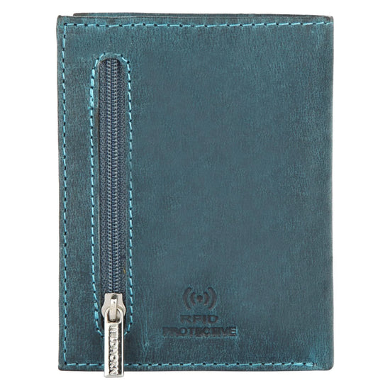 BRUCE RFID Protected Leather Wallet for Men - WILDHORN