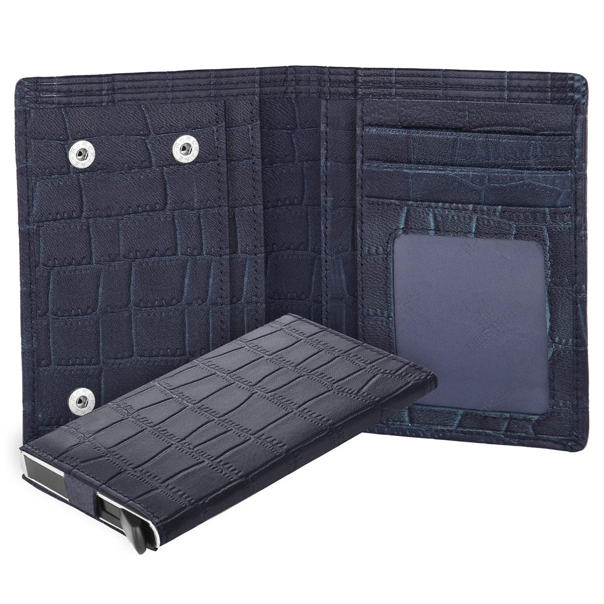 BRUCE RFID Protected Leather Wallet for Men - WILDHORN