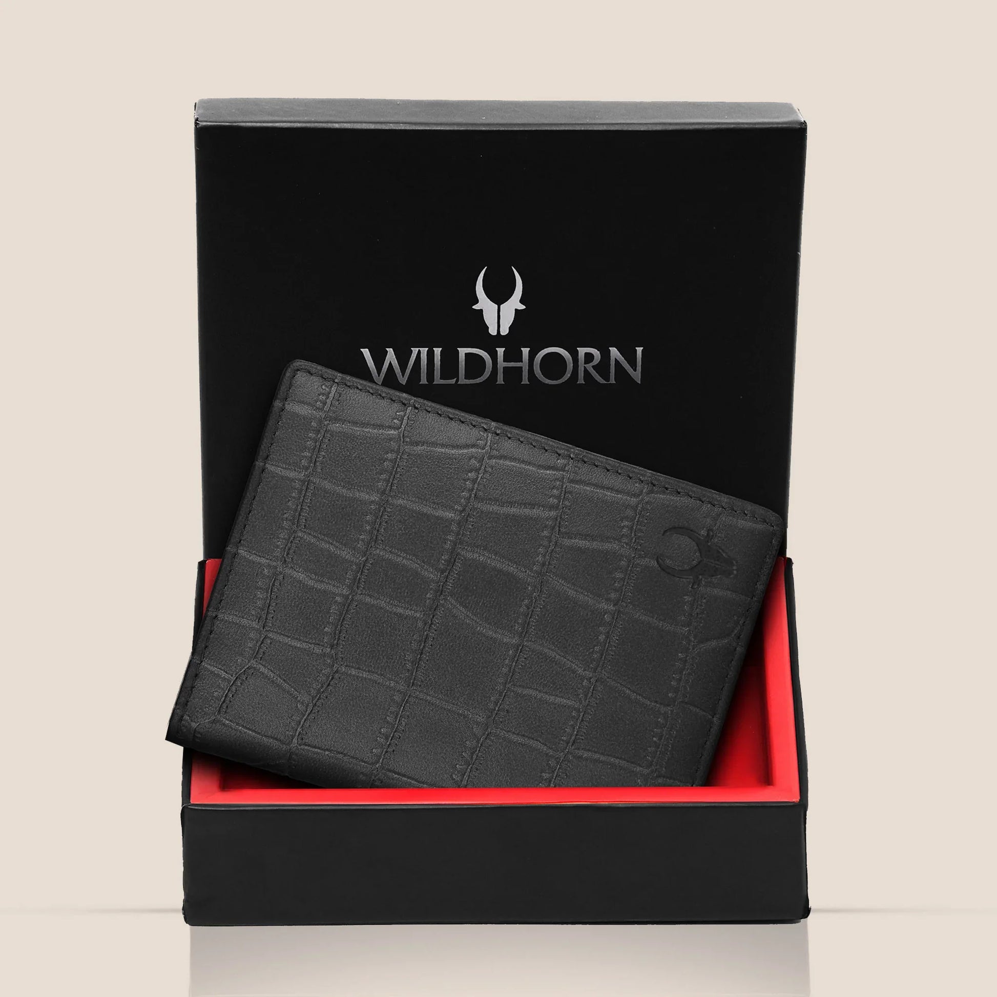 BRUCE RFID Protected Leather Wallet for Men - WILDHORN