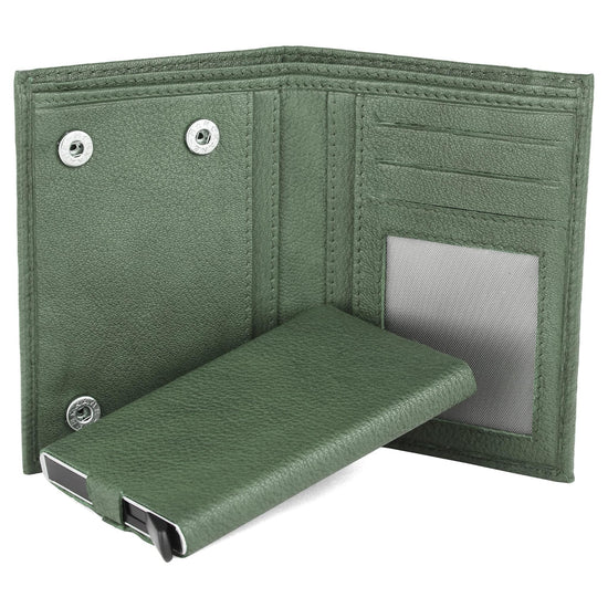 BRUCE RFID Protected Leather Wallet for Men - WILDHORN