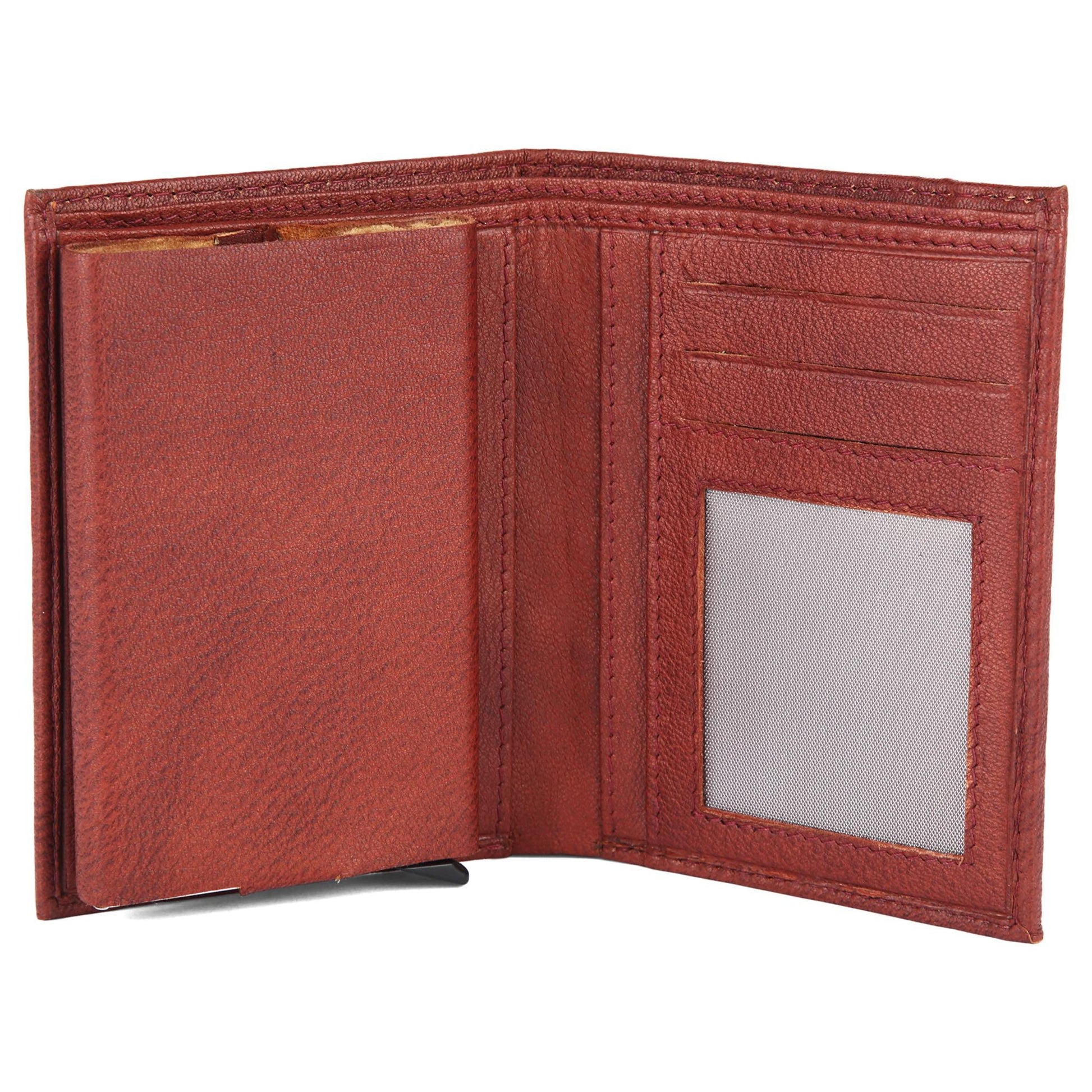 BRUCE RFID Protected Leather Wallet for Men - WILDHORN