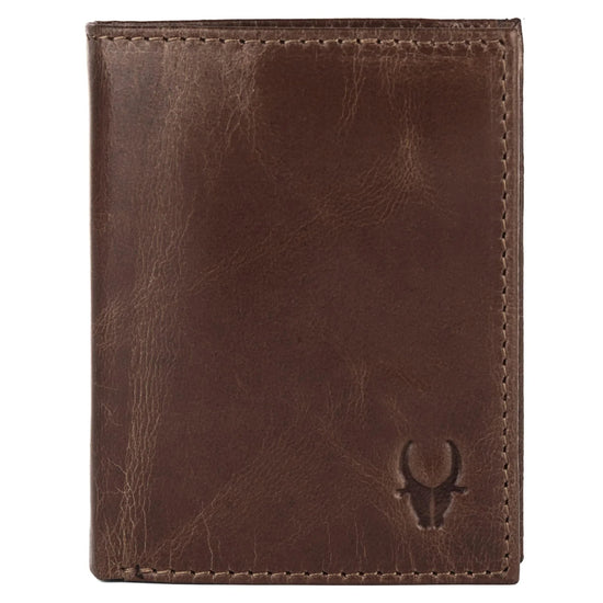 BRUCE RFID Protected Leather Wallet for Men - WILDHORN