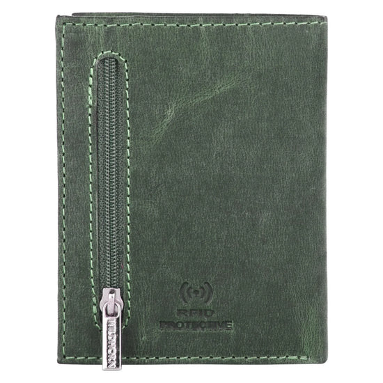 BRUCE RFID Protected Leather Wallet for Men - WILDHORN