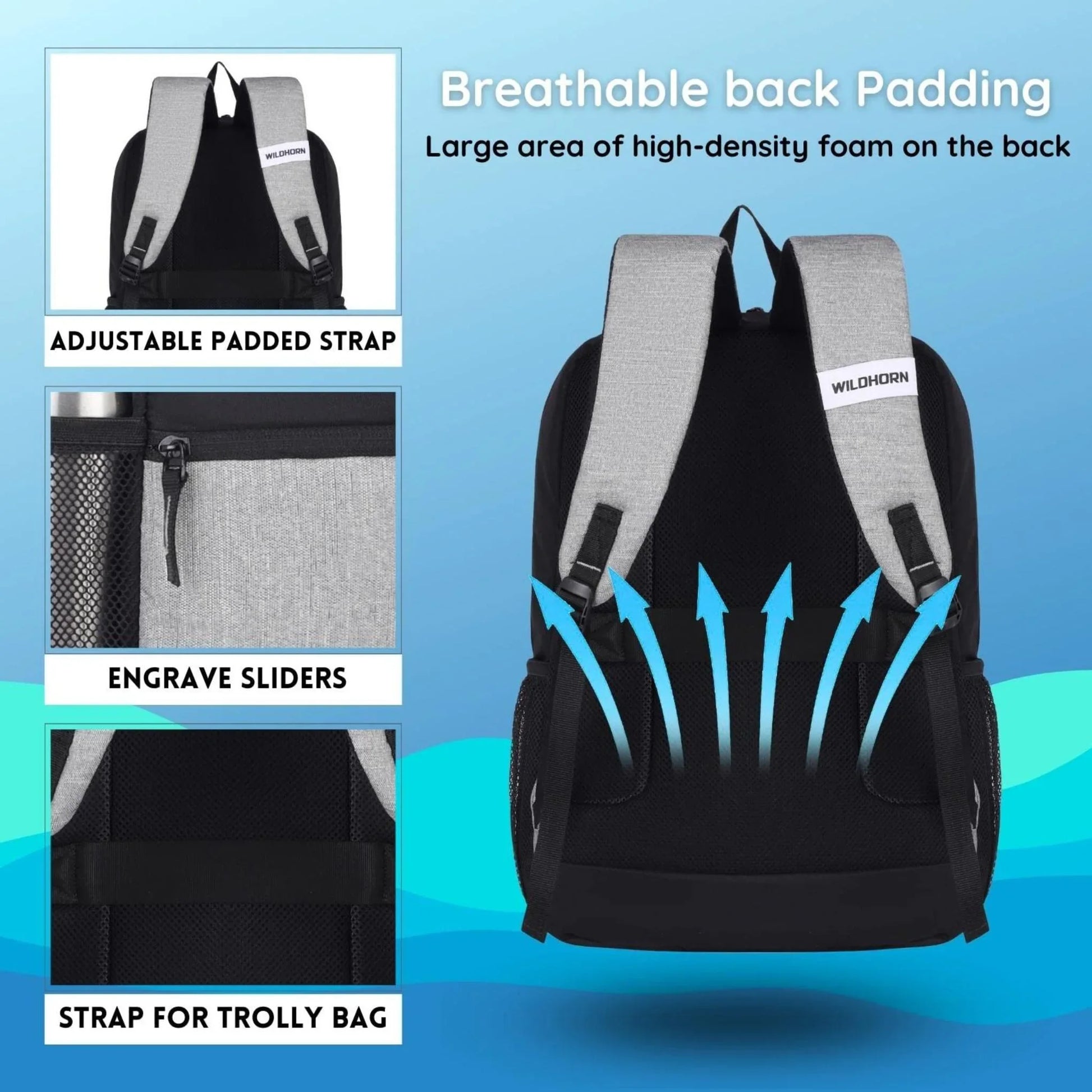 BRUSSELS Laptop Backpack for Men & Women - WILDHORN