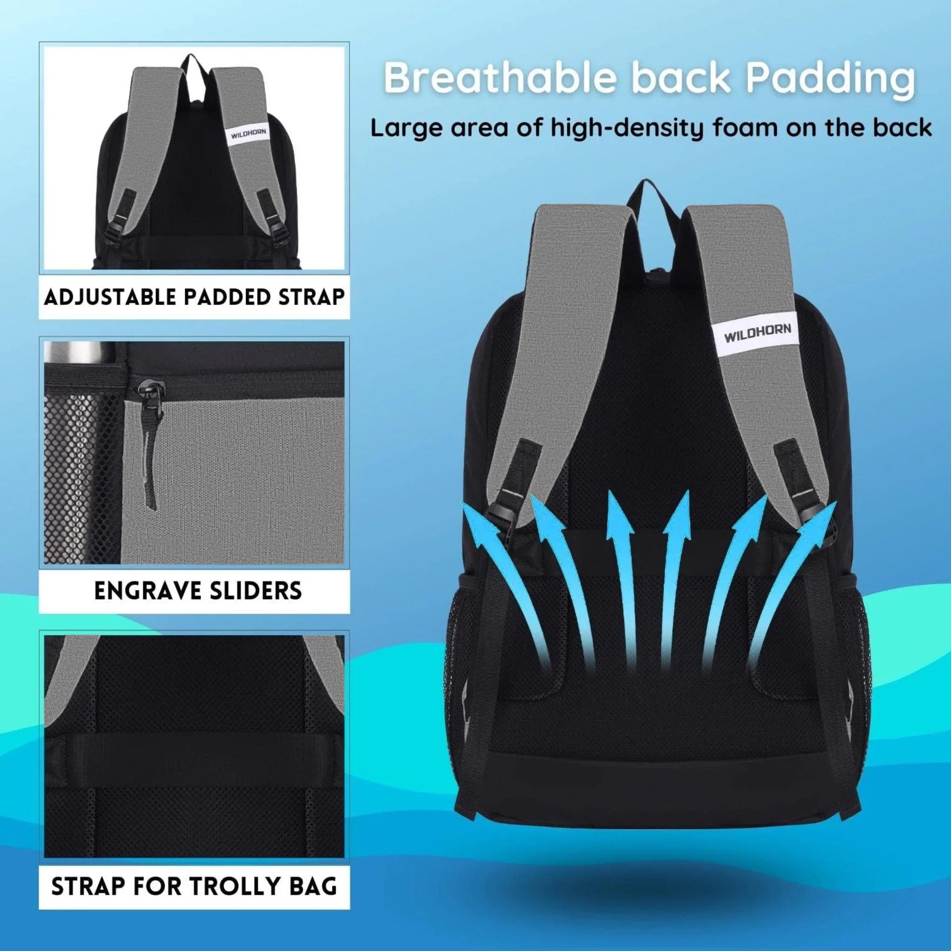 BRUSSELS Laptop Backpack for Men & Women - WILDHORN