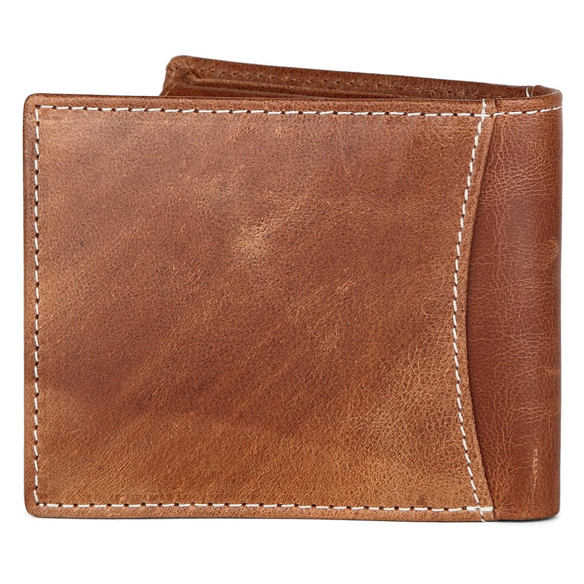 CAESAR RFID Protected Leather Wallet for Men - WILDHORN