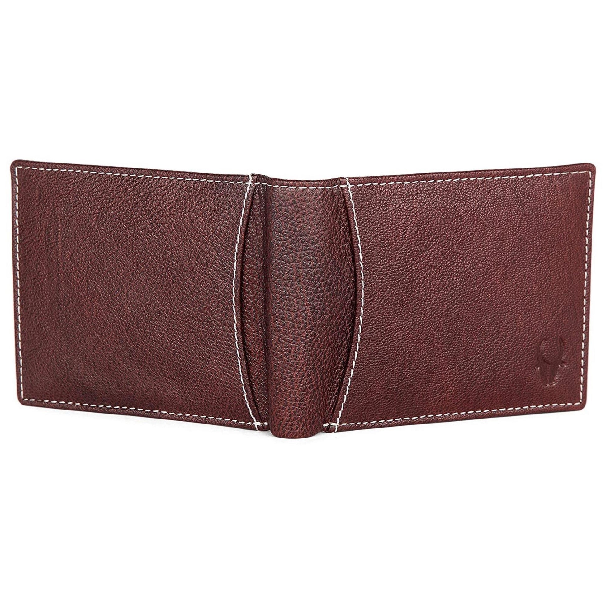 CAESAR RFID Protected Leather Wallet for Men - WILDHORN