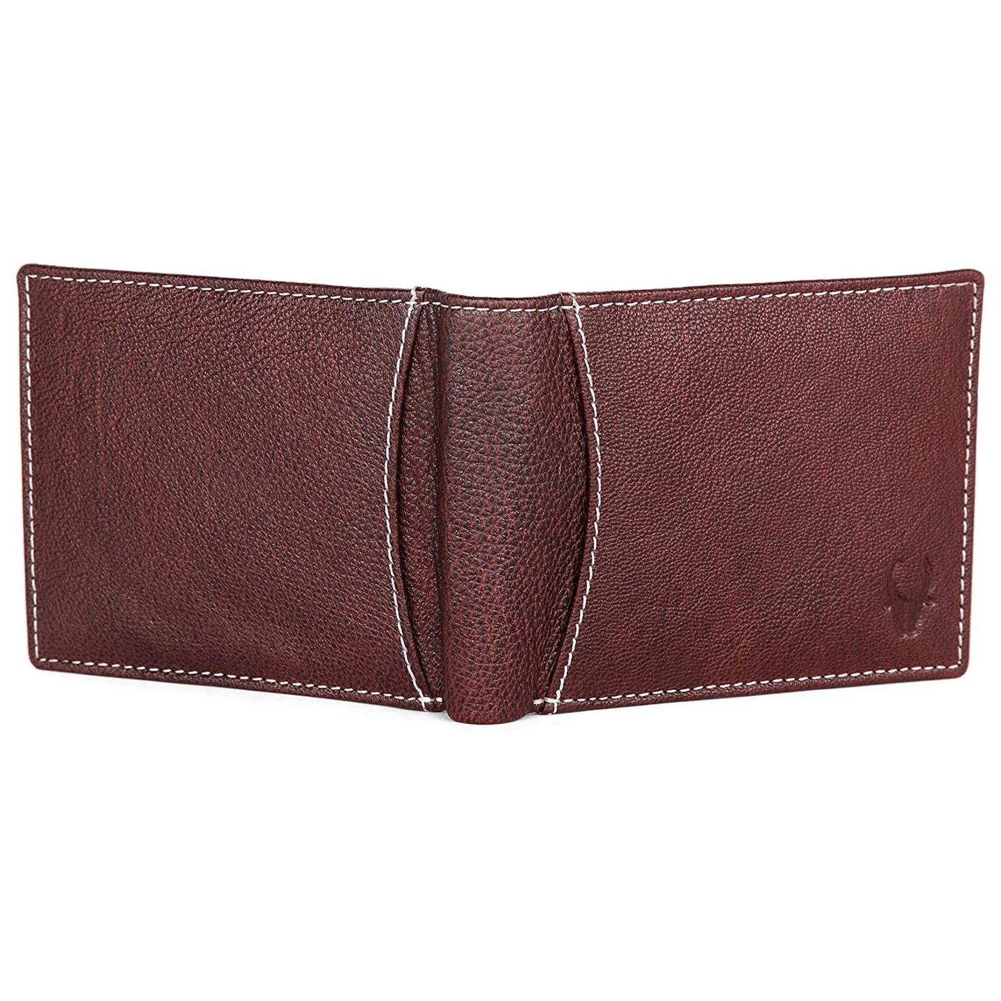 CAESAR RFID Protected Leather Wallet for Men - WILDHORN