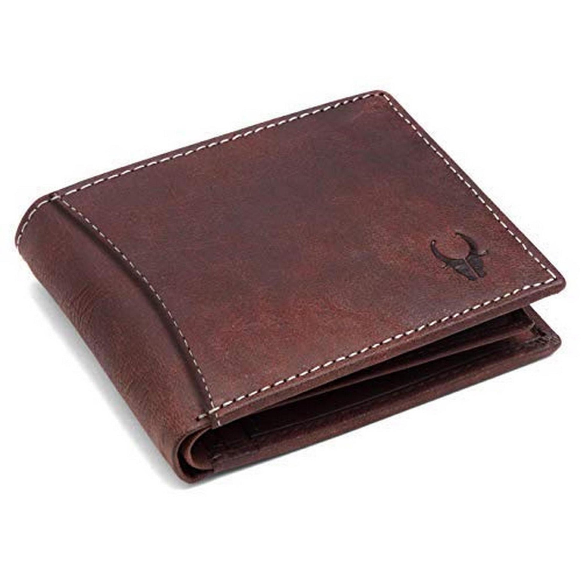 CAESAR RFID Protected Leather Wallet for Men - WILDHORN