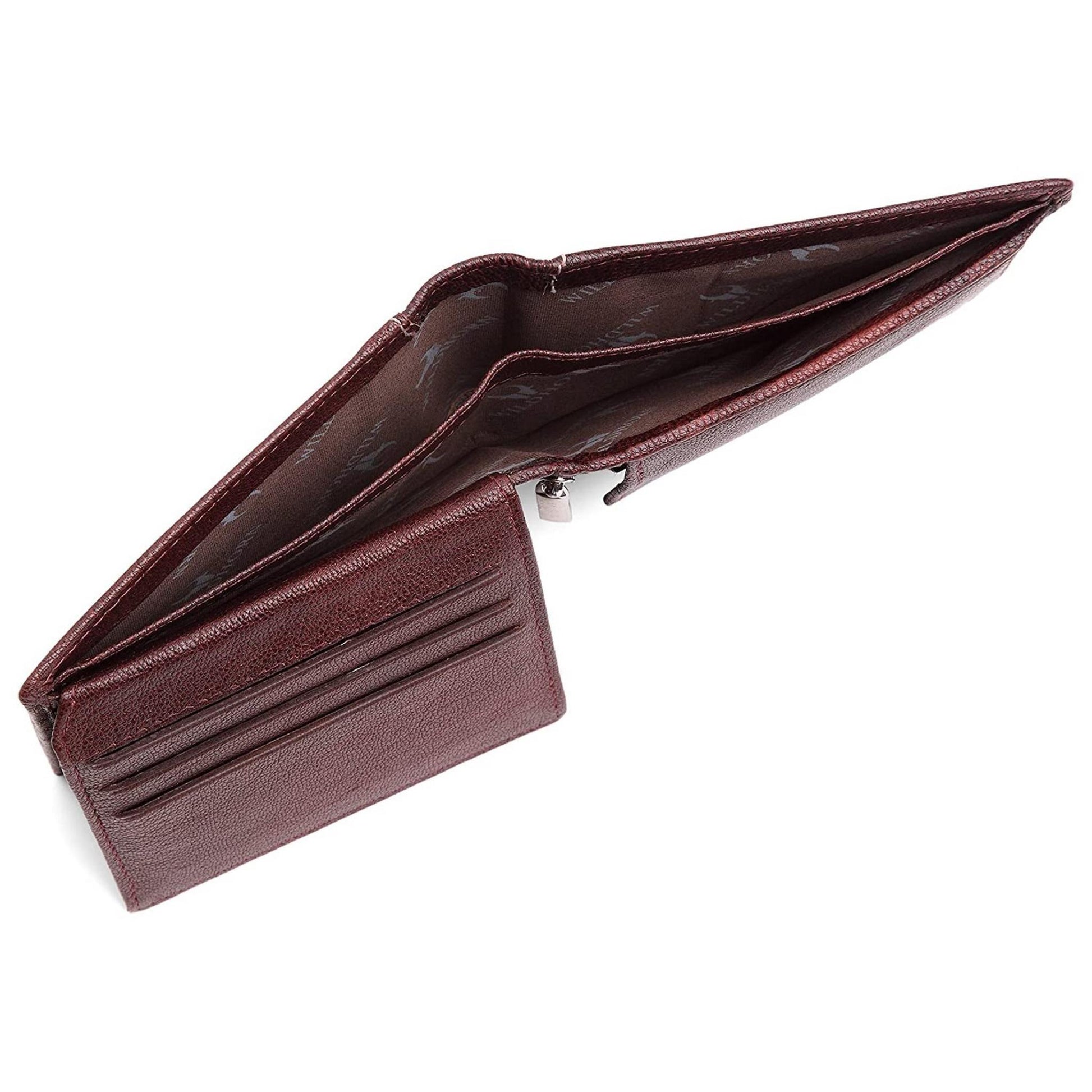 CAESAR RFID Protected Leather Wallet for Men - WILDHORN