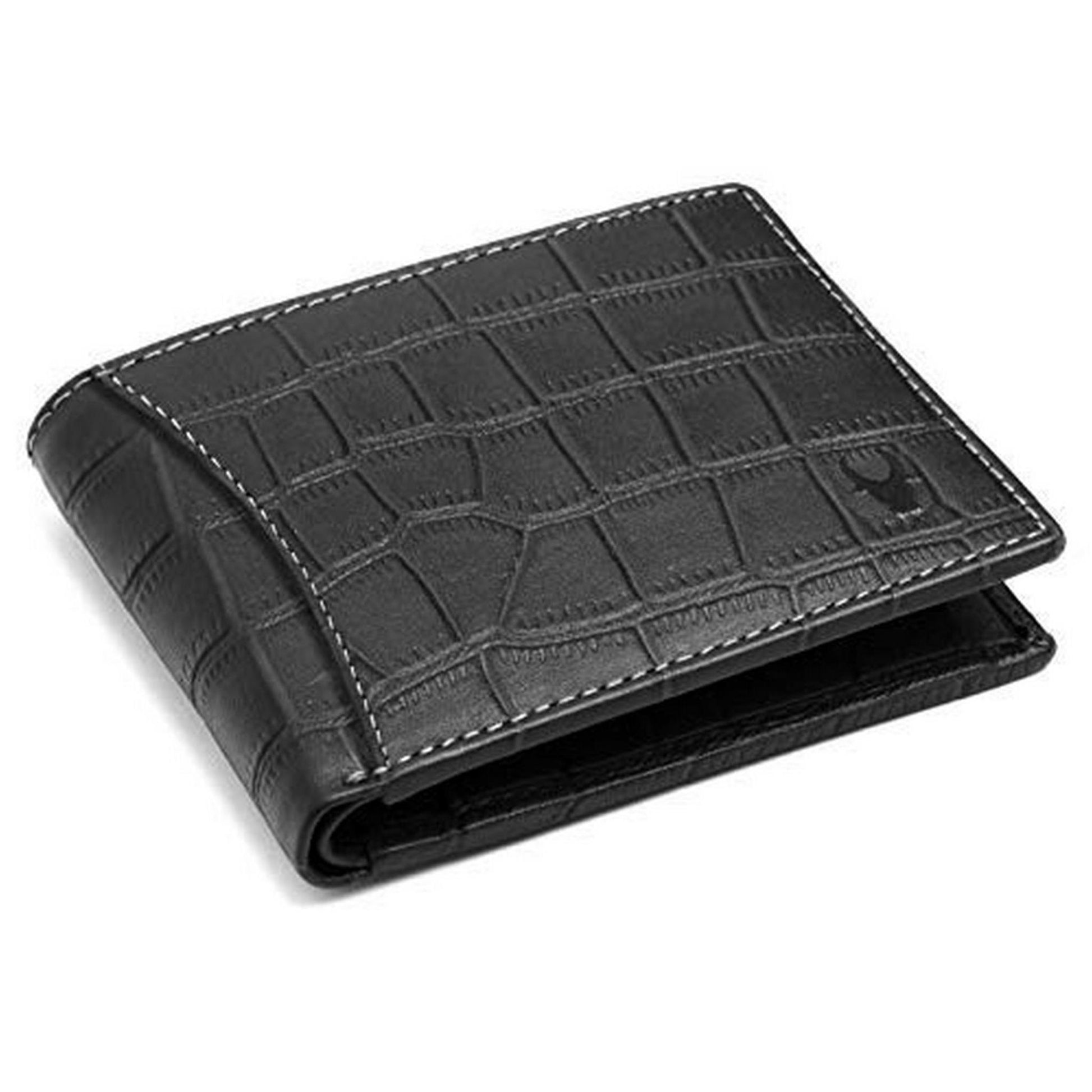 CAESAR RFID Protected Leather Wallet for Men - WILDHORN