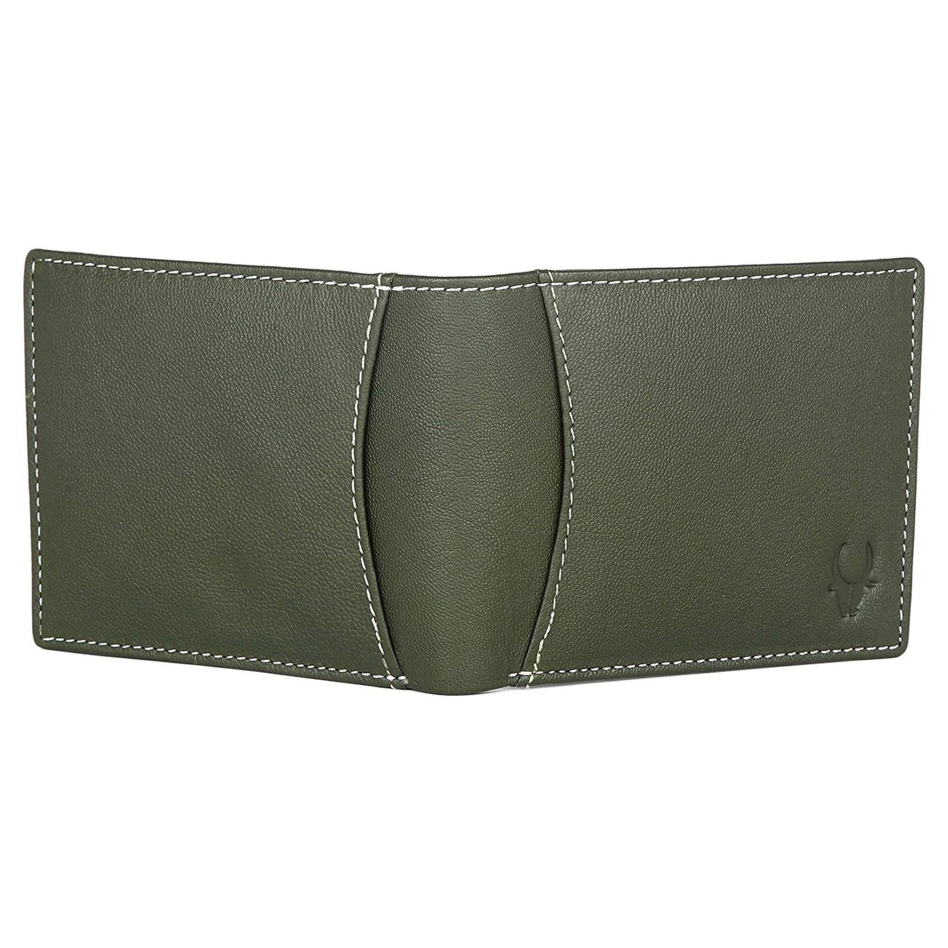 CAESAR RFID Protected Leather Wallet for Men - WILDHORN