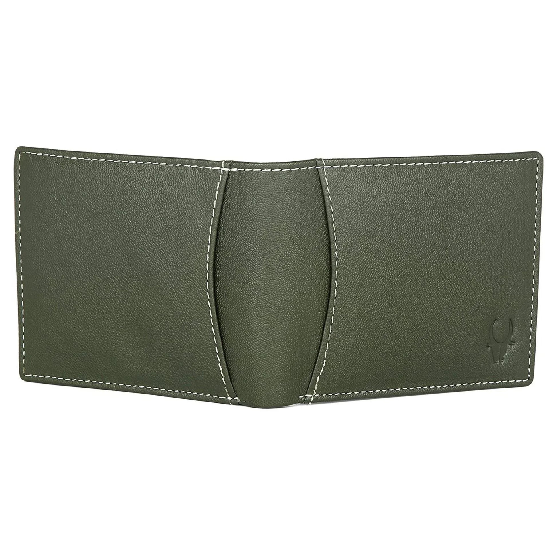 CAESAR RFID Protected Leather Wallet for Men - WILDHORN