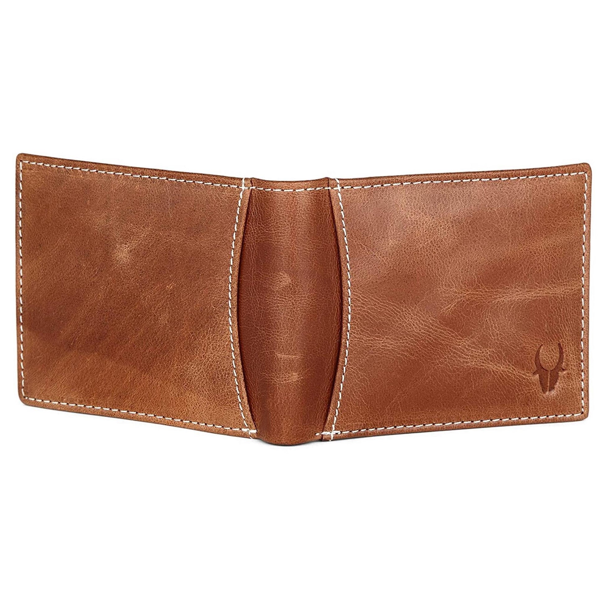 CAESAR RFID Protected Leather Wallet for Men - WILDHORN