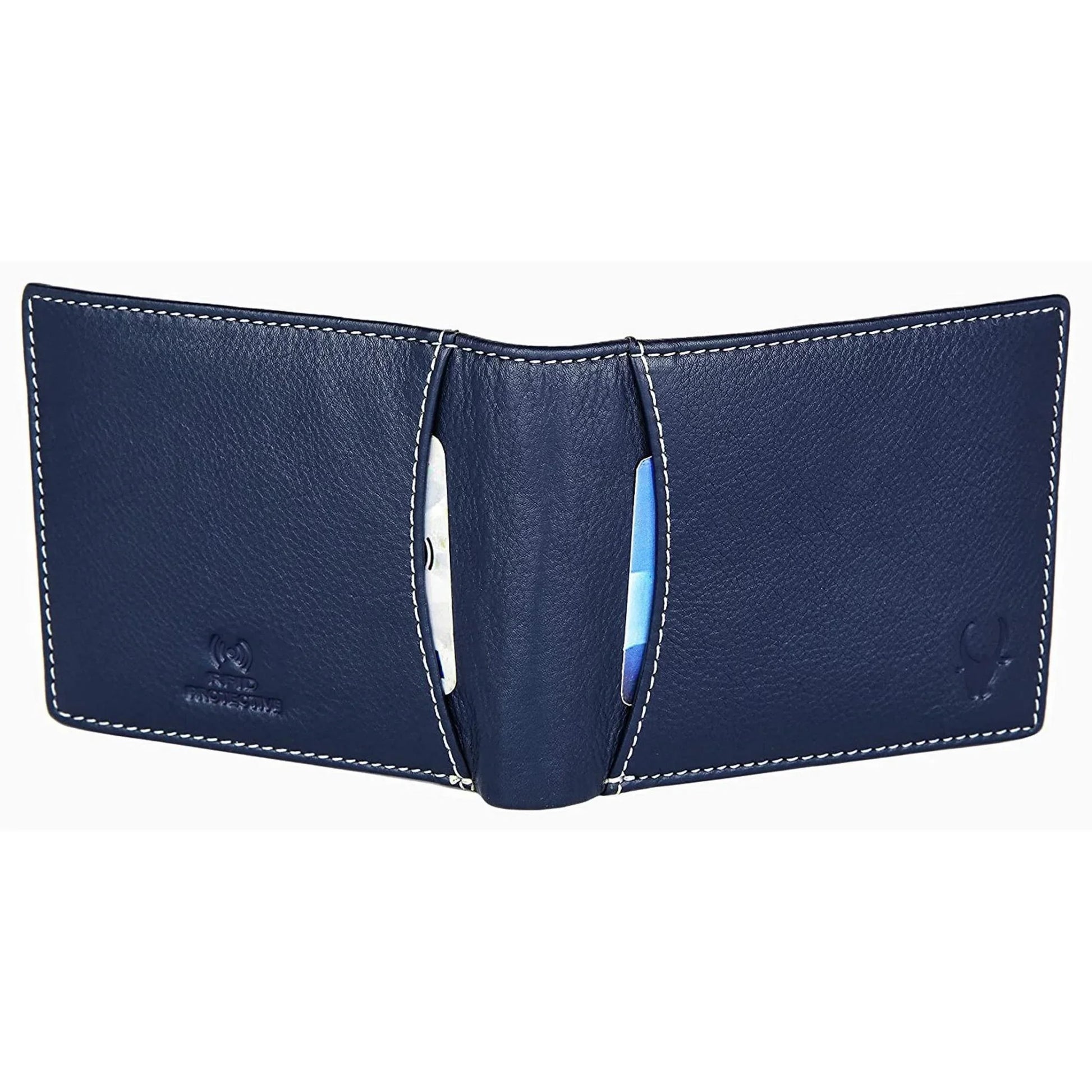 CAESAR RFID Protected Leather Wallet for Men - WILDHORN