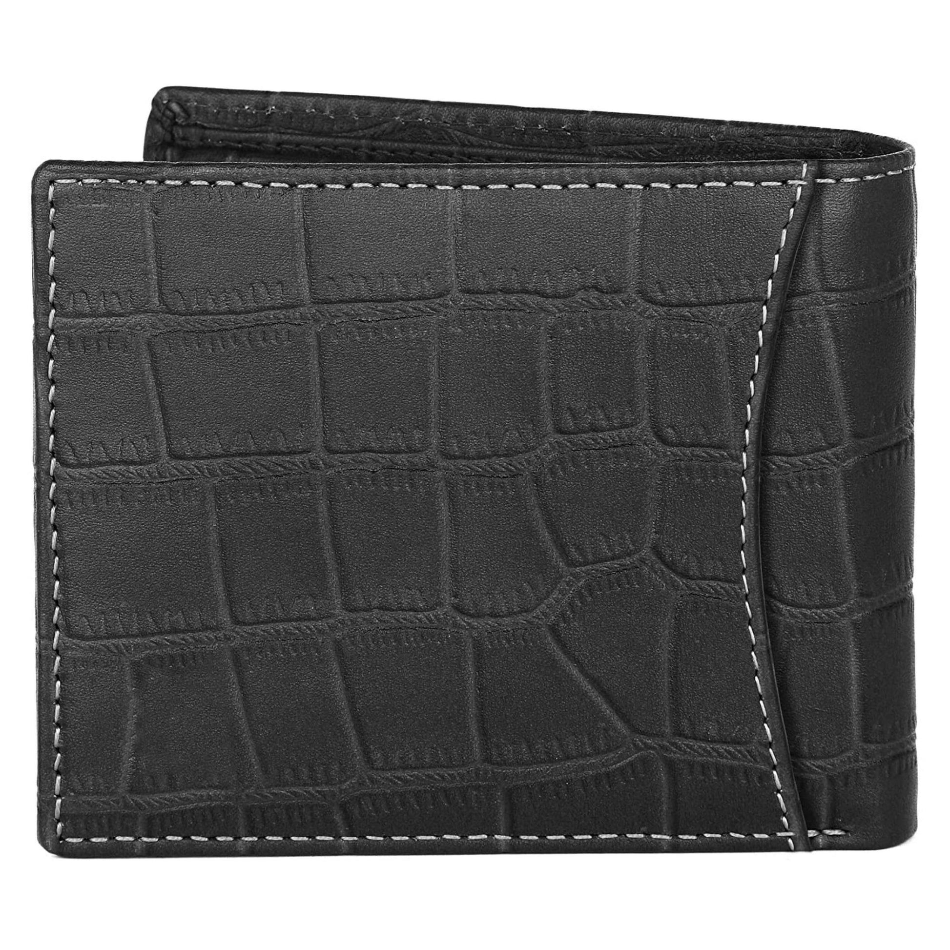 CAESAR RFID Protected Leather Wallet for Men - WILDHORN
