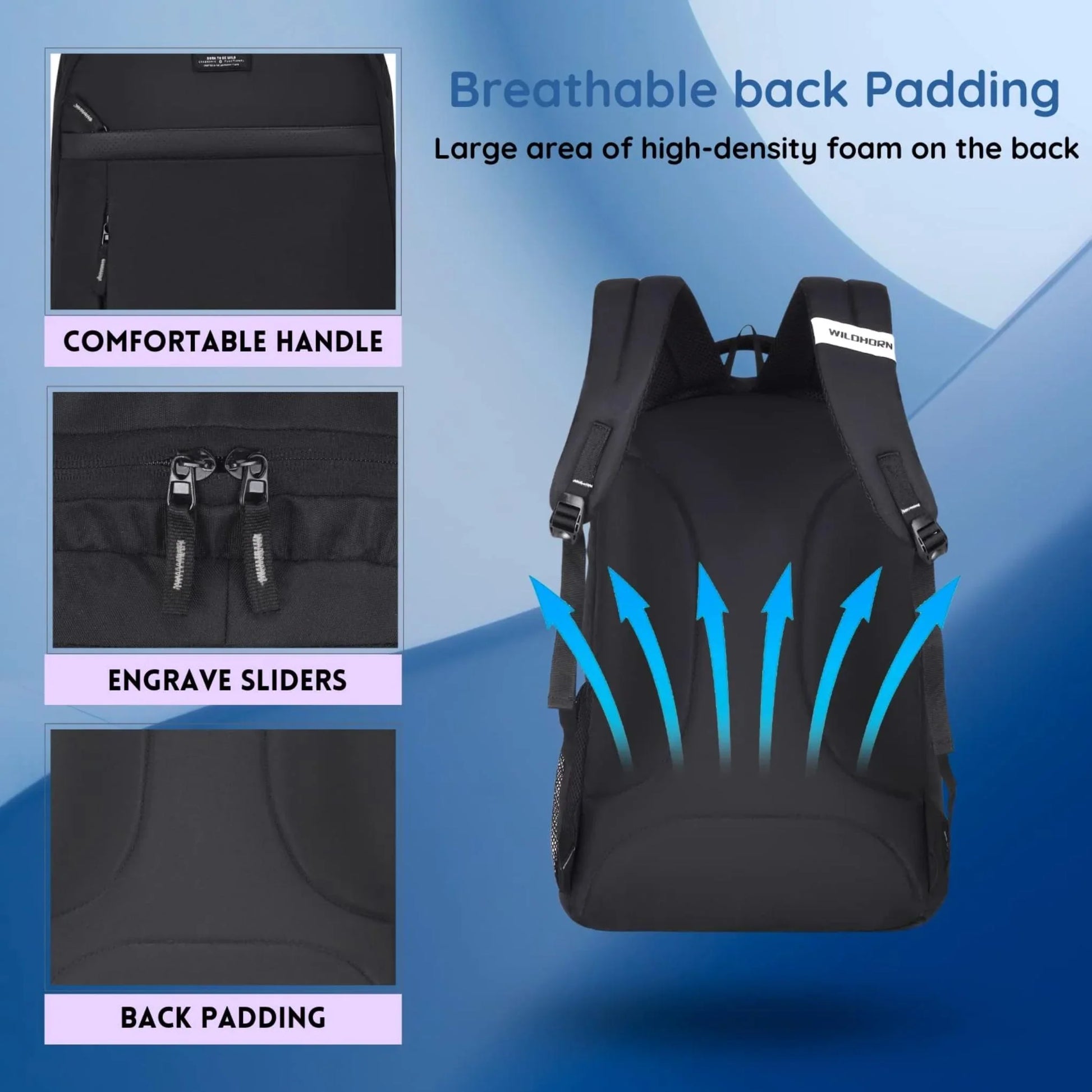 CAGLIARI Laptop Backpack for Men & Women - WILDHORN