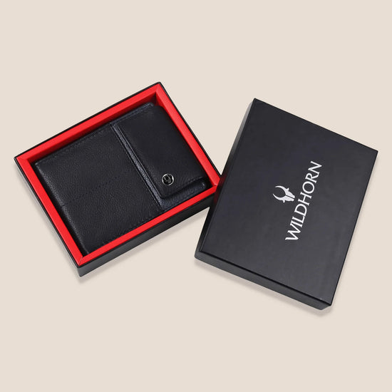CAIRO RFID Protected Leather Wallet for Men - WILDHORN