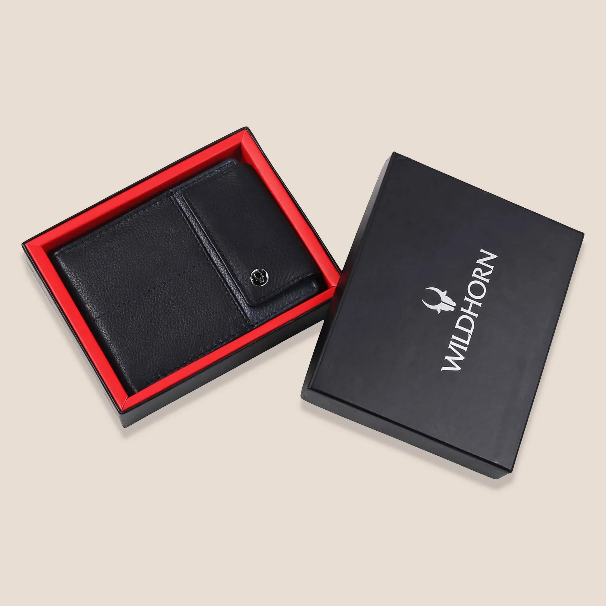 CAIRO RFID Protected Leather Wallet for Men - WILDHORN