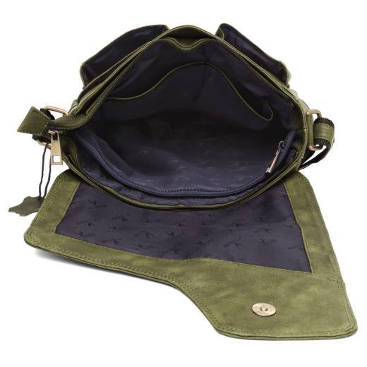 CAISTOR Leather Messenger Bag for Men - WILDHORN