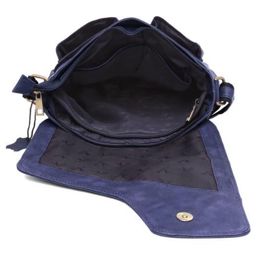 CAISTOR Leather Messenger Bag for Men - WILDHORN