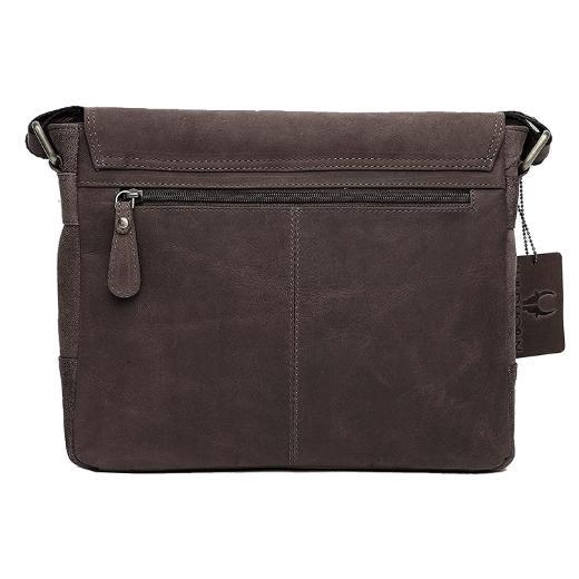 CAISTOR Leather Messenger Bag for Men - WILDHORN