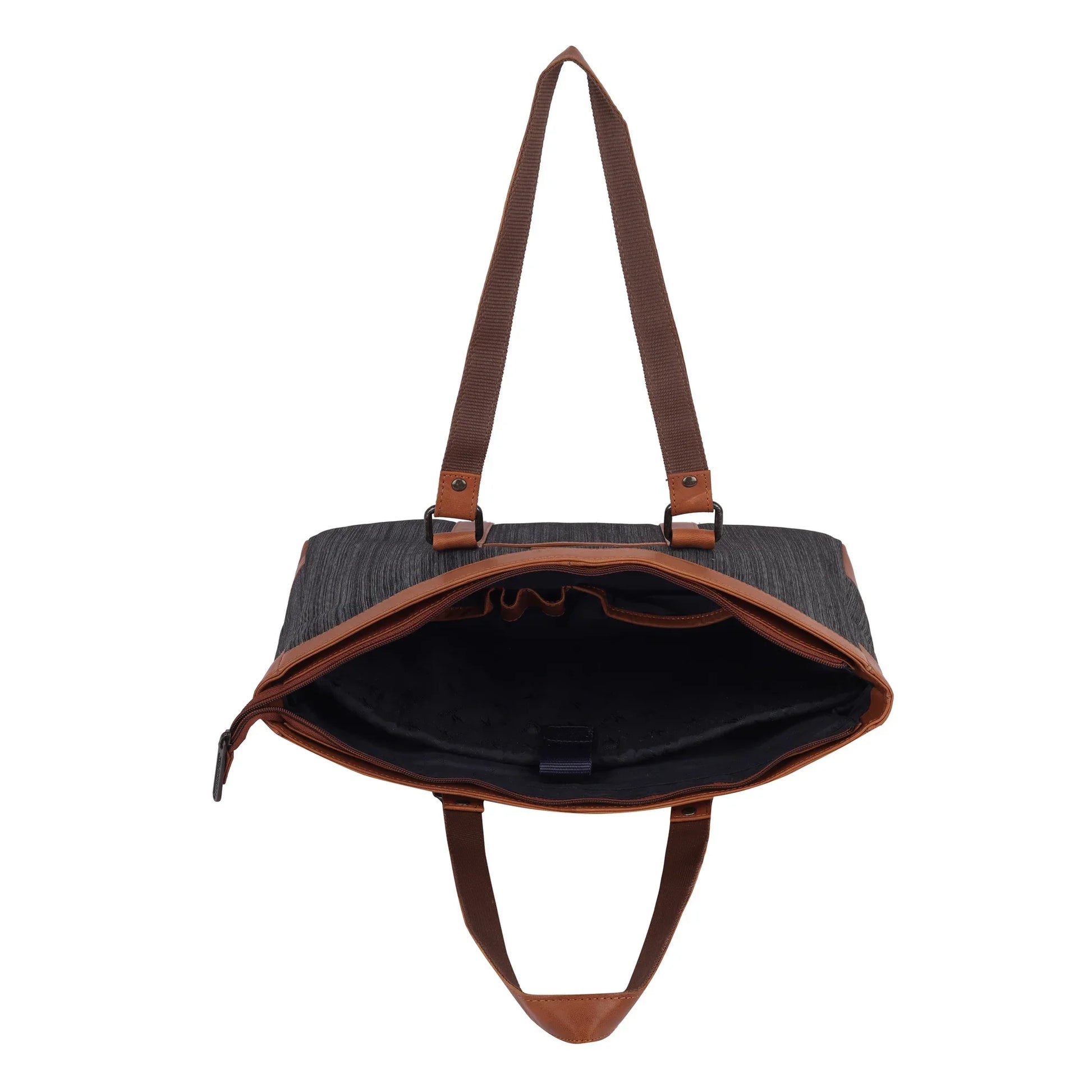 CAROLINA Canvas Laptop Tote Bag for Women I 15.6 inch Canvas Shoulder Bag - WILDHORN