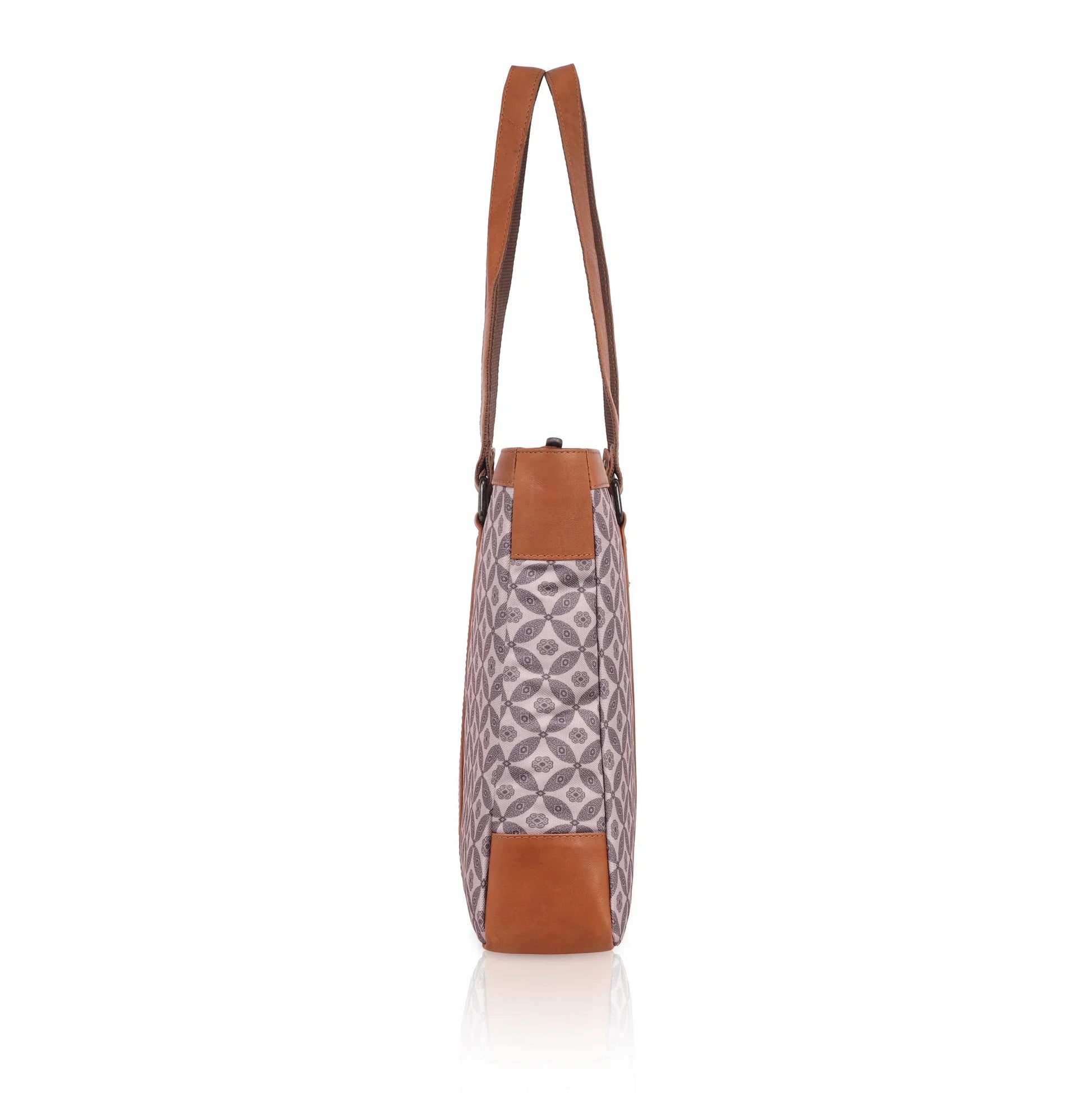 CAROLINA Laptop Tote Bag for Women I 15.6 inch Canvas Shoulder Bags for Laptop I Computer Messenger Purse I Handbag Office Briefcase Bag - WILDHORN