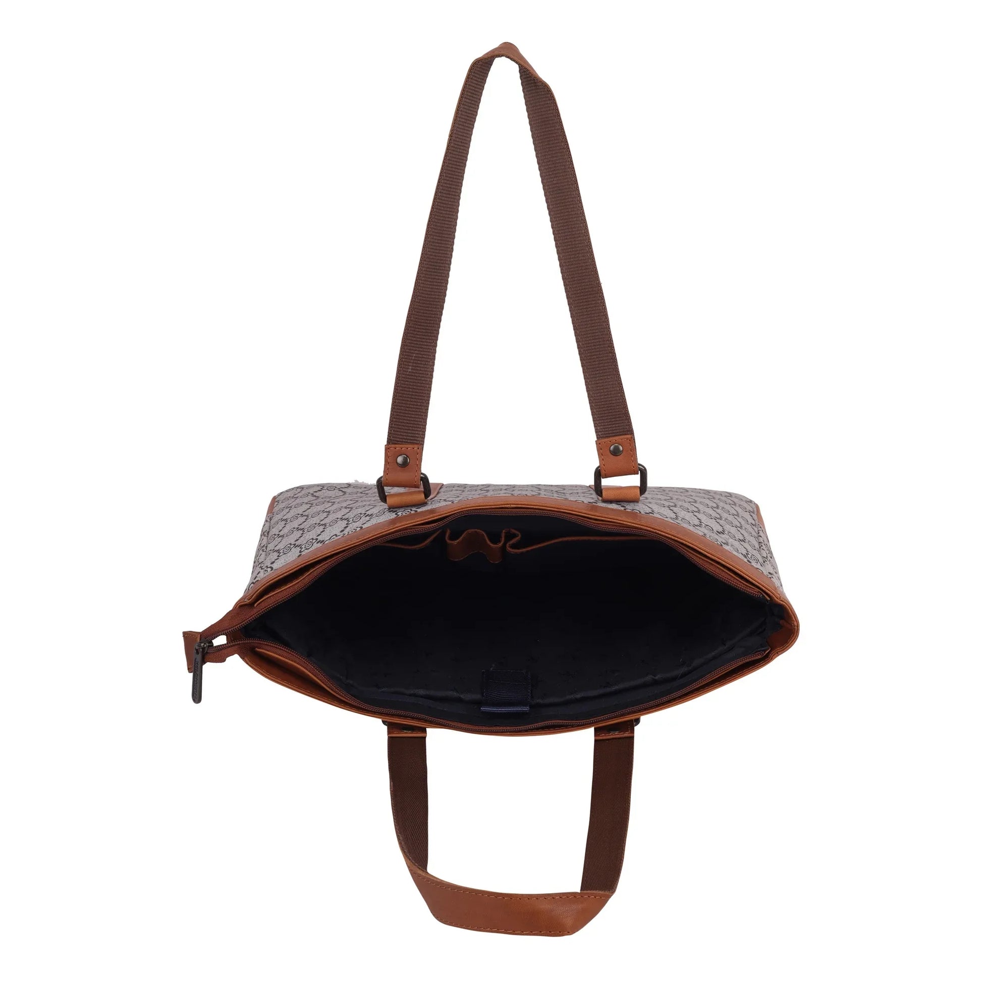 CAROLINA Laptop Tote Bag for Women I 15.6 inch Canvas Shoulder Bags for Laptop I Computer Messenger Purse I Handbag Office Briefcase Bag - WILDHORN