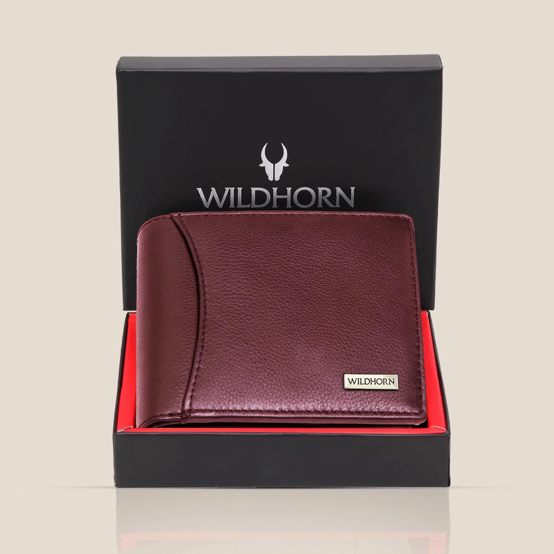 CHARLES RFID Protected Leather Wallet for Men - WILDHORN