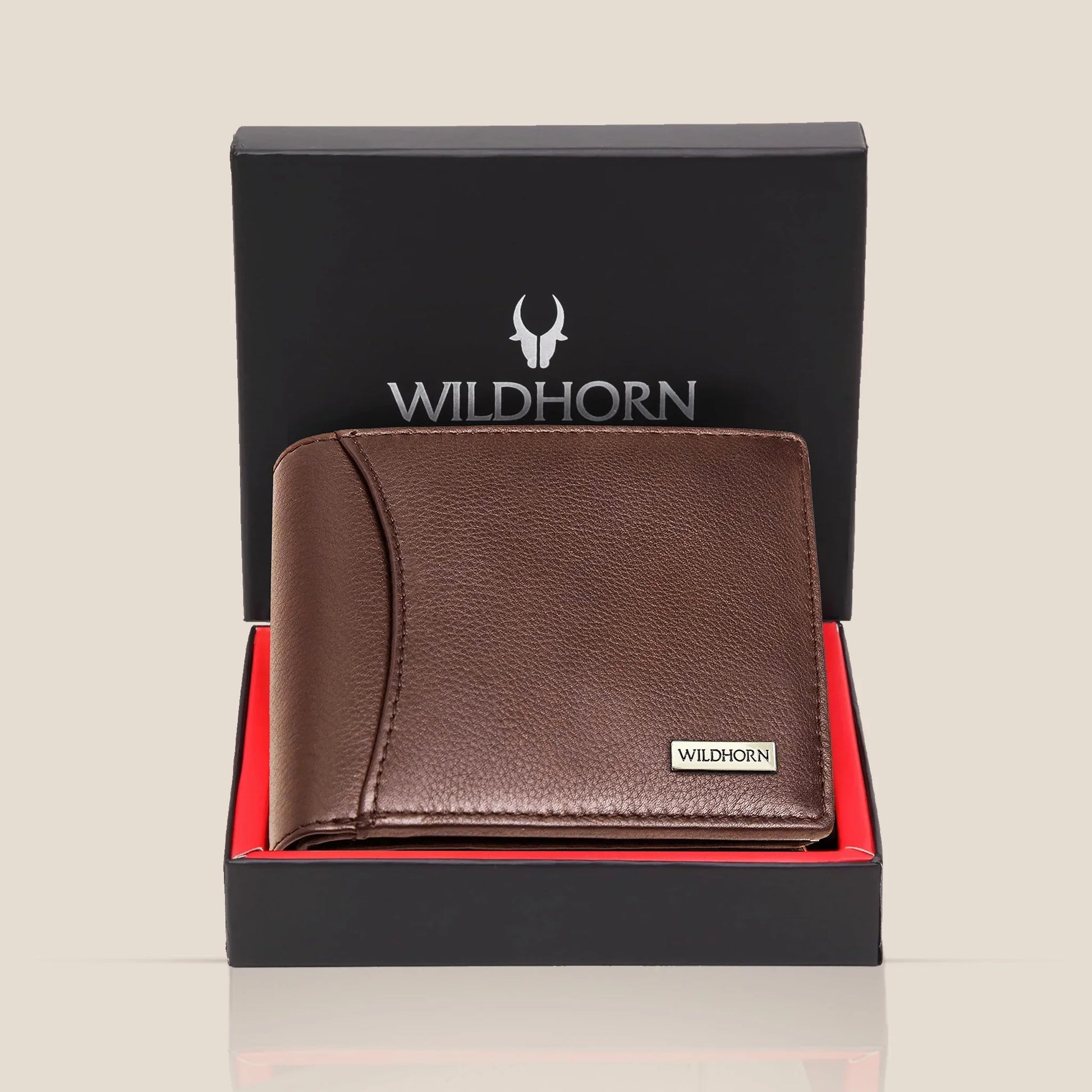 CHARLES RFID Protected Leather Wallet for Men - WILDHORN