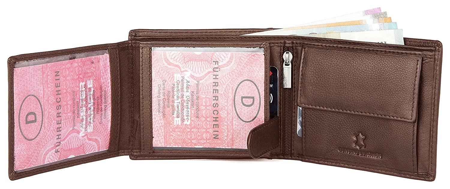 CHARLES RFID Protected Leather Wallet for Men - WILDHORN