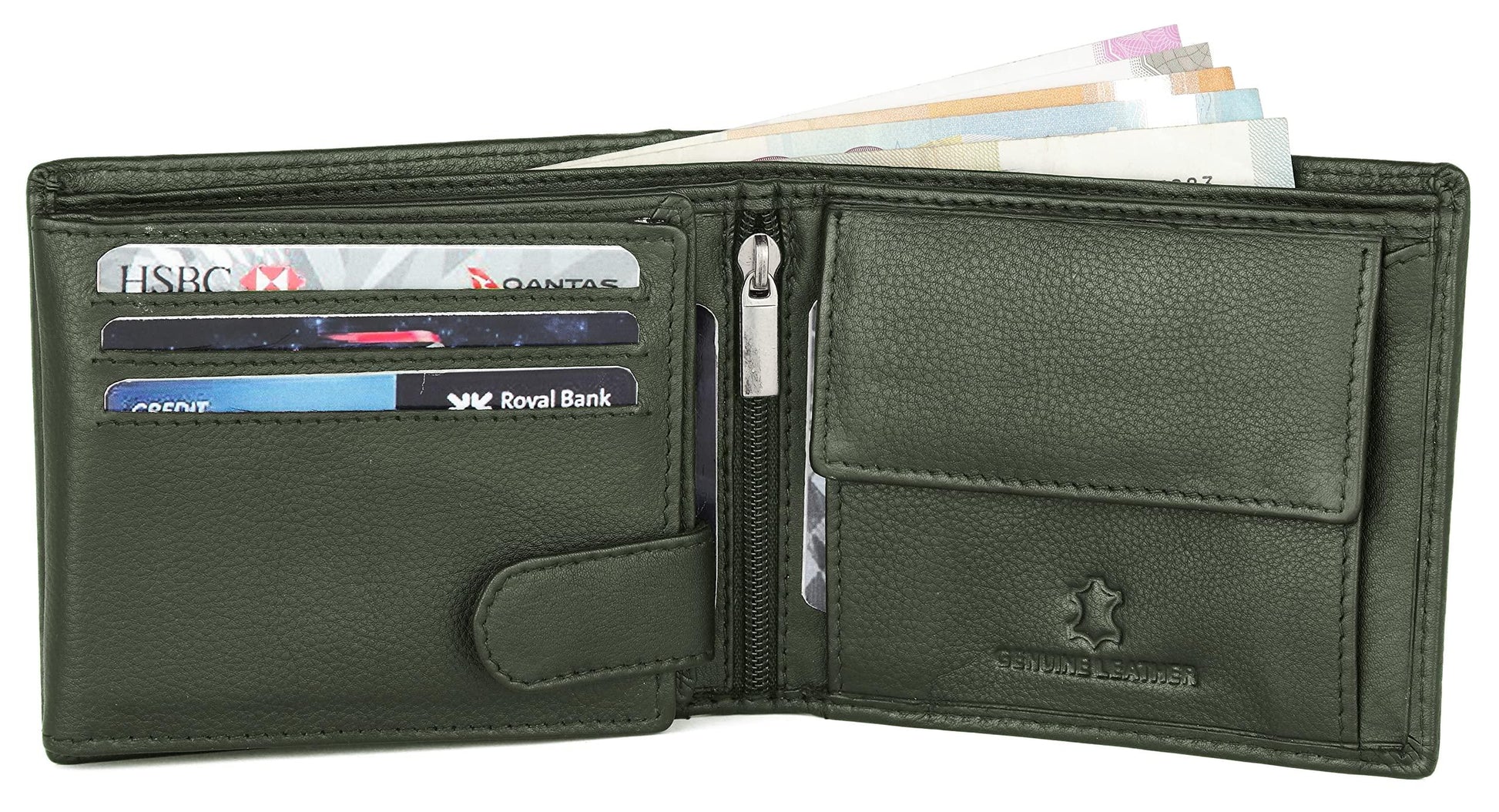 CHARLES RFID Protected Leather Wallet for Men - WILDHORN