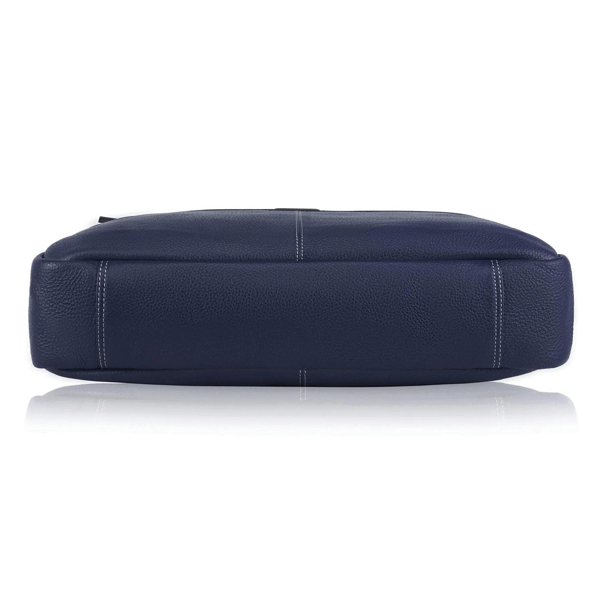 CHESTER Leather Laptop Messenger Bag for Men - WILDHORN