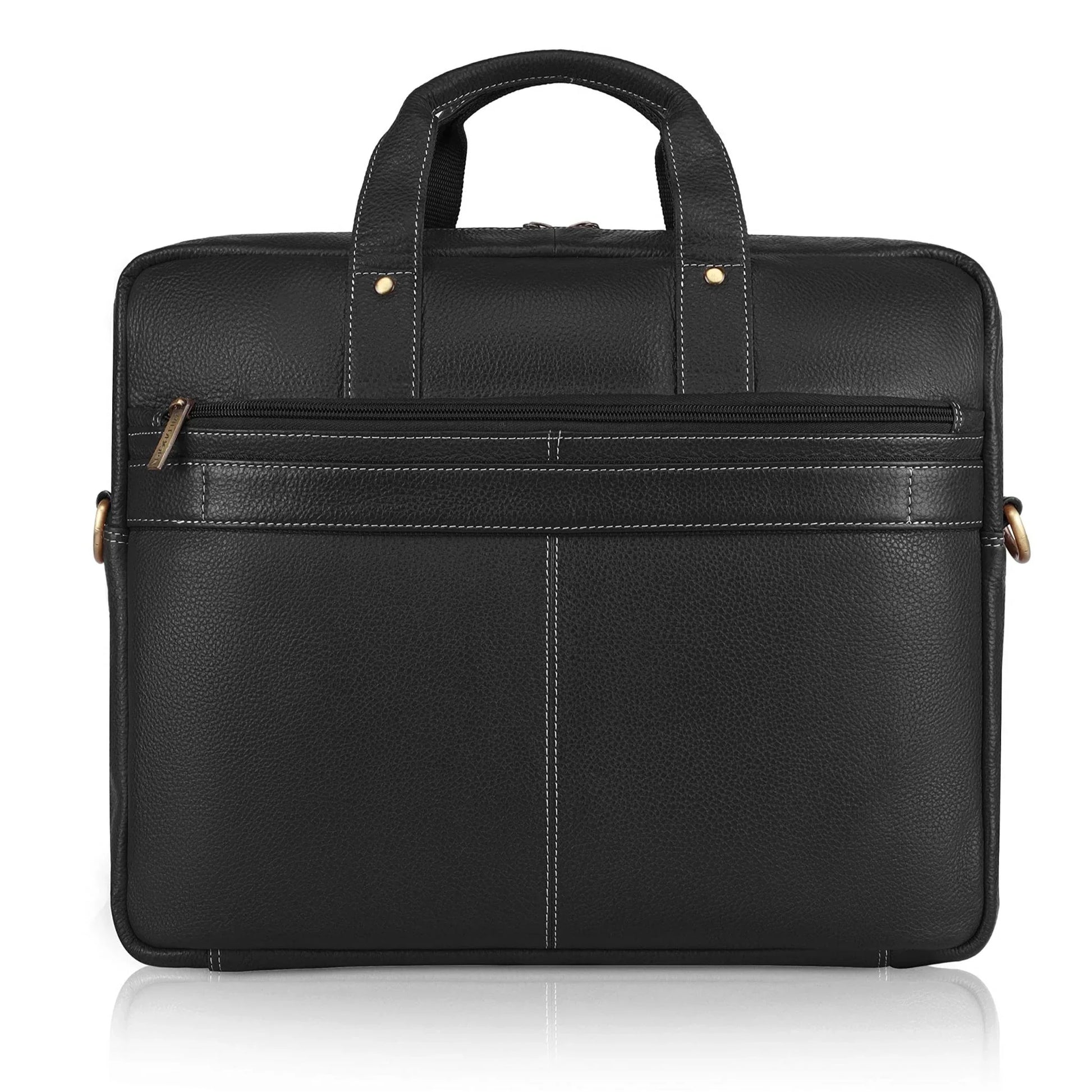 CHESTER Leather Laptop Messenger Bag for Men - WILDHORN